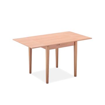 Tavoli Edo 80: tavolo in legno, allungabile