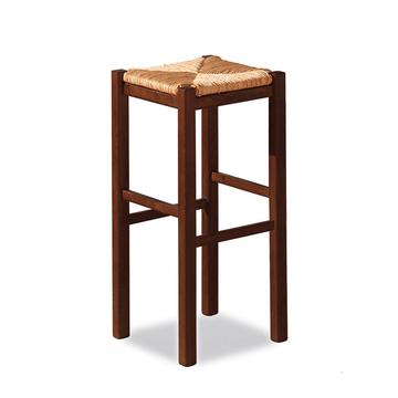 Sgabelli in Legno Jago 75: sgabello alto in legno, stile rustico