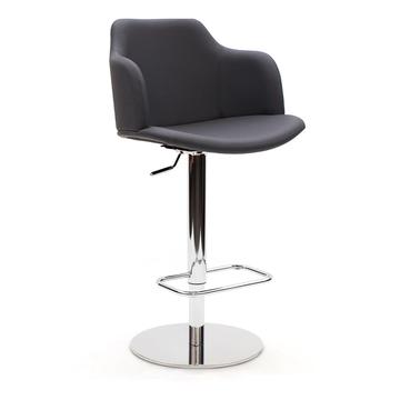 Sgabelli in Metallo Glamour P51: sgabello girevole, regolabile