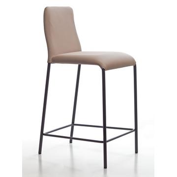 Sgabelli in Metallo Swing: sgabello da cucina con schienale 