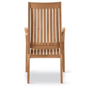 Wave: poltrona da giardino in legno