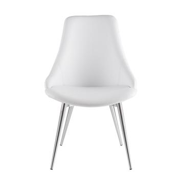 Sedia glamour s04 mg10 bianco